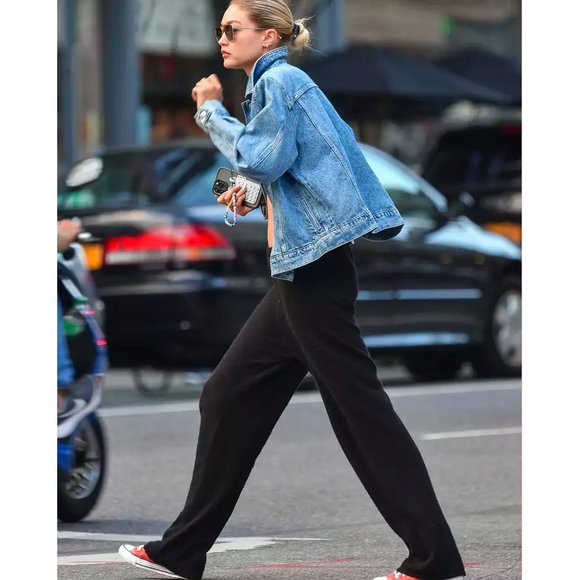 NEW! ZARA Denim Distressed Washed Jean Jacket, Size XL - Picture 5 of 16